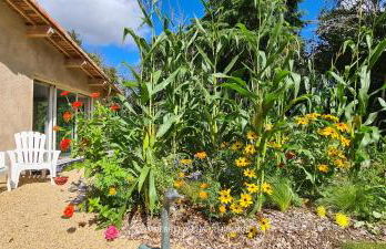 Gîte Le Puy Martineau piscine privée intérieure chauffée terrain arboré à 10 min du Puy du Fo - Foto 44
