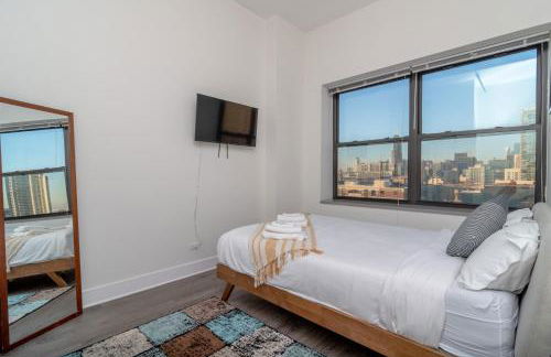 McCormick Place 3BR Luxury Penthouse Duplex with Personal Rooftop and Optional Parking for 8 guests in Chicago South Loop - Foto 14