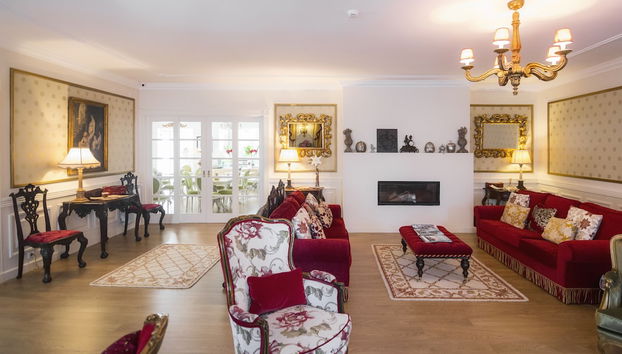 Sitzecke in der Lobby