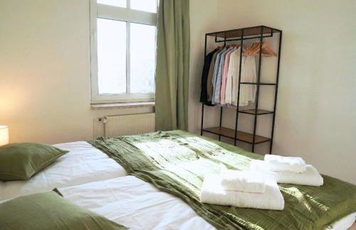 Große Wohnung mit 3 Schlafzimmern & 6 Boxspringbetten, WLAN, Smart TV, Parkplatz, Waschmaschine & Trockner - Foto 22