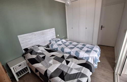 T3 Duplex Vue mer accès Plage - Foto 8