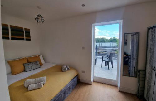 Stunning roof terrace studio flat - Foto 5