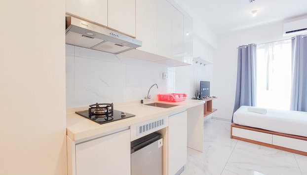 Comfy And Compact Studio At Sky House Alam Sutera Apartment - Foto 2, Habitación