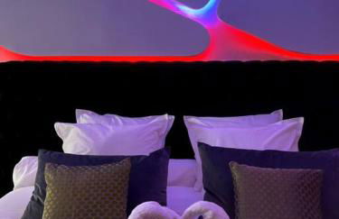 Krystalisya Room Suite Spa Privatif Sauna Jacuzzi Siege Massant - Foto 7