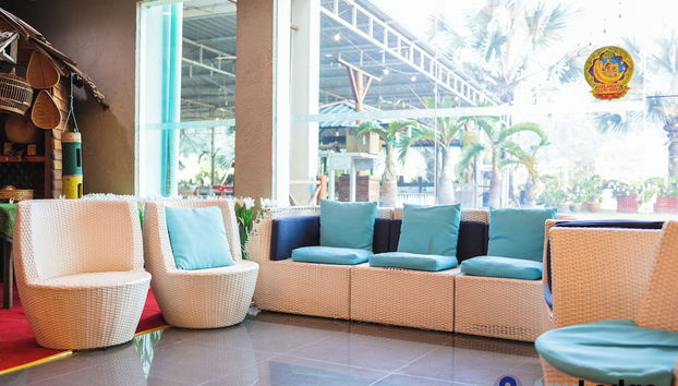 Sala de estar do lobby