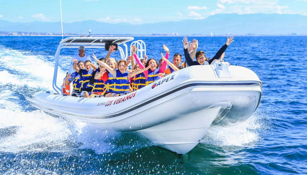 Lancha para los traslados