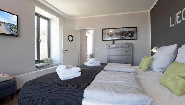 Nice Holiday Home With Port View - Foto 3, Habitación