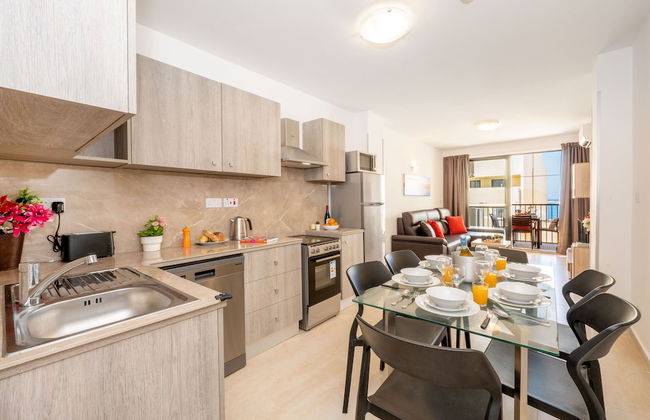 Sea Bliss 1 Bedroom Apartments by Getawaysmalta - Foto 5