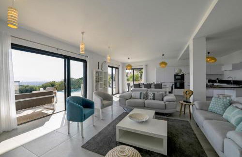 Villa neuve et luxueuse vue mer proche Portovecchio - Foto 32