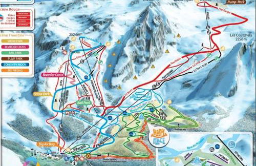 Bel appartement T2 refait à neuf avec piscine couverte de juin à fin septembre, près des stations de ski avec navette et draps et serviettes compris - Foto 27