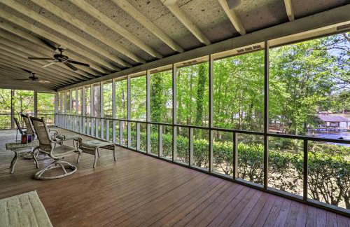 Lakefront Milledgeville Cabin Private Dock, Porch - Foto 22