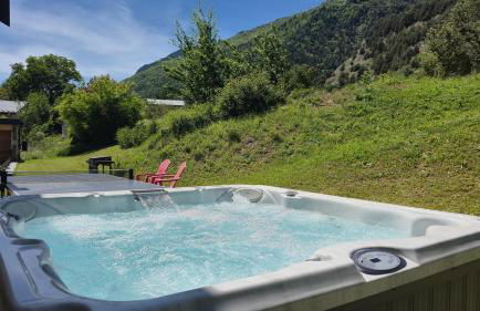 Chalet neuf, Jacuzzi, piscine privée mai-sept, pétanque, proche Paradiski - Foto 37