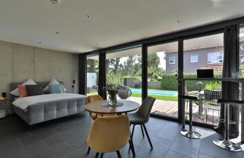 Modernes Studio-Apartment - Gartenblick - Foto 5