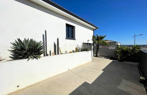 Villa contemporaine avec piscine chauffée proche des plages - Foto 34