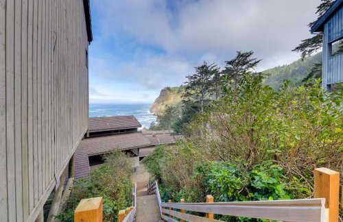 Steps to Otter Crest Beach Studio with Resort Perks - Foto 16