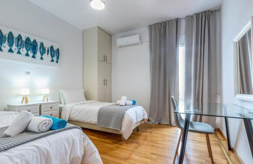 DIMITRA apartment with private pool and sea view -the ground floor of a two storey building - Foto 7