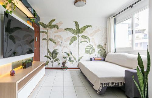 Apartamento TOP no Novo Campeche, completo, luminoso, a 50 m da praia - Foto 4