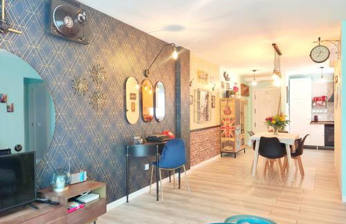 80s Loft ViNTAGE 15' Málaga Airport Free Guest Parking - Foto 46