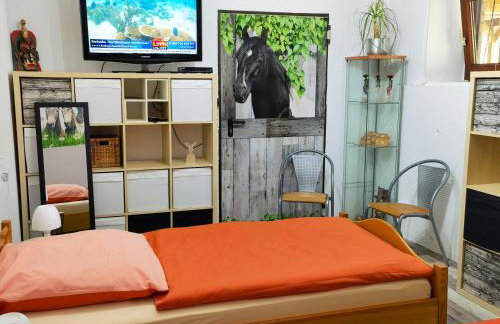 Ferienwohnung - Appartement "Painted Horse" im Herzen des Pfälzer Waldes - Foto 21