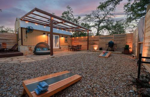 Romantic Tiny Luxury Retreat w heated pool, sauna n outdoor shower in Wimberley 10 acres - Foto 19