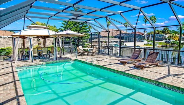 Saltwater Canal Home Heated Pool 3 2 2 Gorgeous Pets Welcome - Foto 2, Habitación