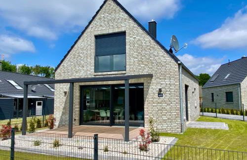 Ferienhaus Seestern am Harkebrügger See mit Sauna und Kamin - Foto 1