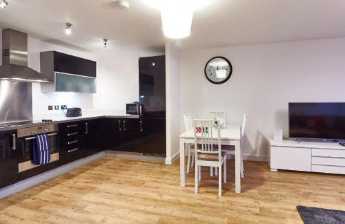 ShortstayMK Vizion apartments, with free superfast wi-fi, parking - Foto 120