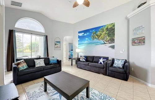 Beach Theme Vacation Pool Spa Home Mins to Disney - Foto 70