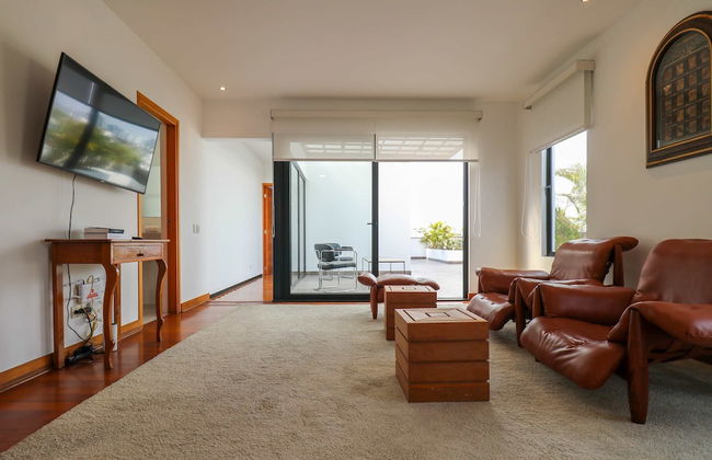 w Radiant 2BR w Modern Terrace in Miraflores - Foto 25