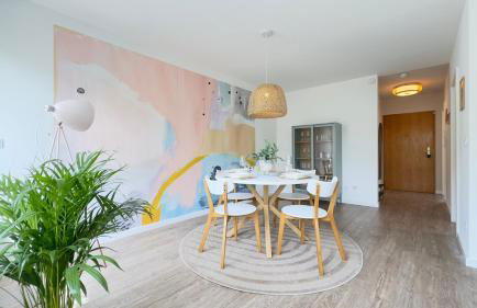 Fewo AM PARK - 4P, Boxspringbett, Balkon, SmartTV, Gesundbrunnen, familienfreundlich - Foto 1