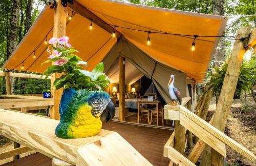 Fabulous West Virginia Glamping Tent - Foto 17