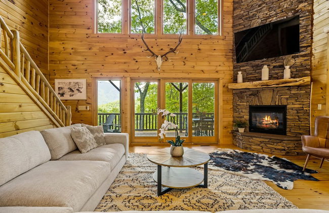 Eagle Nest Lodge Hot Tubs Mountain Views - Foto 68