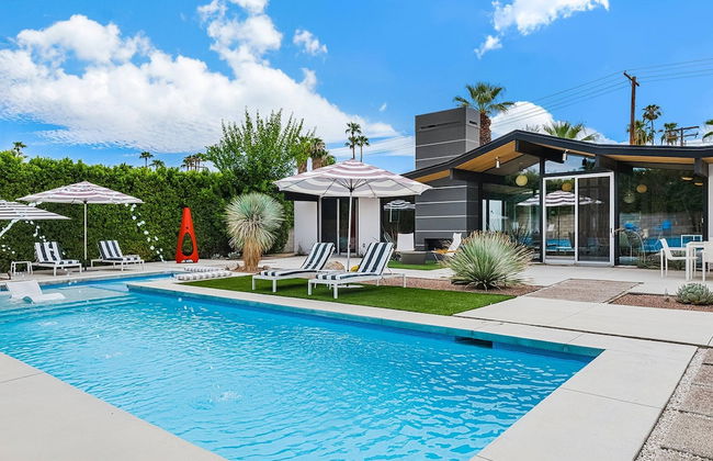 5 Palms Desert Eichler - Mid-century Modern w Pool - Foto 38