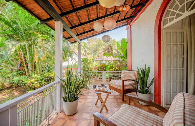Casa Rosita Portuguese Villa w Pool in North Goa - Foto 3