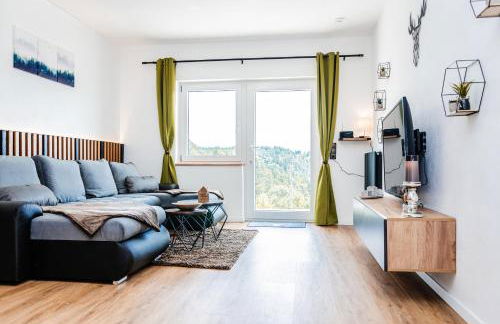 Stilvolle Ferienwohnung mit Blick in die Natur - Foto 6