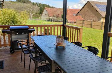 Chalet familial avec piscine chauffée, jeux et brasero- Morvan - Foto 6