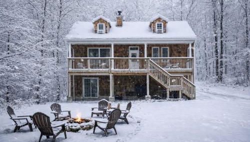 Catskill Cabin with Firepit & Indoor Jacuzzi Tub - Photo 2