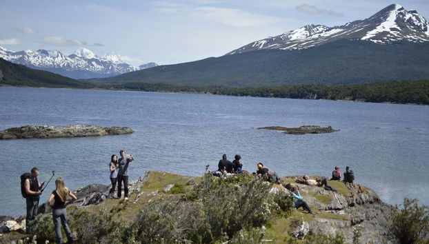 Admirando as paisagens da Terra do Fogo