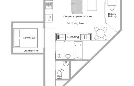 Appt calme balcon - Porte Maillot - Arc de Triomphe - Foto 19