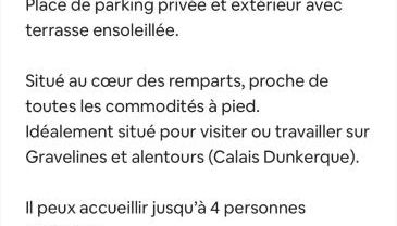 Gîte avec jardin au cœur des remparts de Gravelines - Foto 4