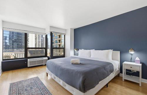 2bd River North Million Dollar Views! Parking Incl condo - Foto 8