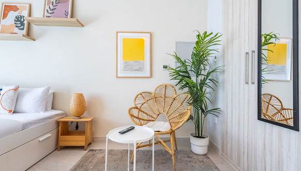 Charming Studio Escape With City View - Foto 2, Habitación