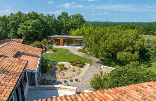 Jacuzzi - Spa de nage - Parc arboré - Foto 22