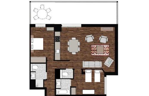 l'Ours Bleu B33 - Ski in Ski out - Happy Rentals - Foto 11