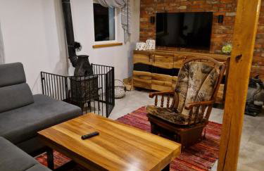 Odpoczywajka domek brzozowy z balią i sauną - Foto 15