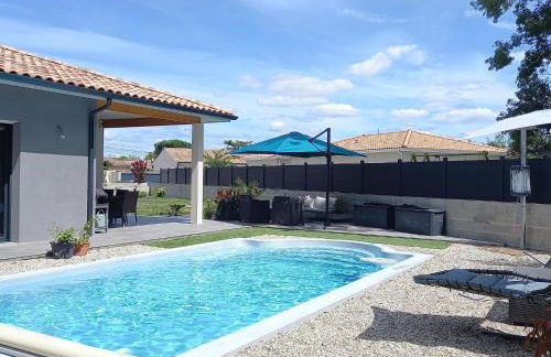 House in Margaux with Saltwater Pool & Vineyards - Foto 41