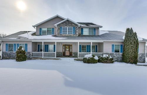 Family Home on 9 Acres! Climbing Wall and Gym - Foto 40