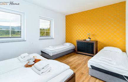 Wonder Home - Apartamenty Halo Karkonosze z ogrodem, sezonowym basenem, placem zabaw i widokiem na Śnieżkę - zlokalizowane blisko Karpacza - Foto 9