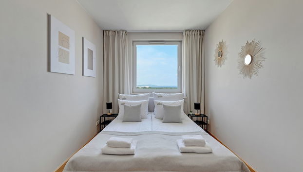 Top Floor z Widokiem na Morze by Downtown Apartments - Foto 5, Habitación