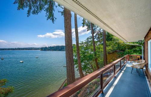 Waterfront Vashon Island Home, Beach Access and View - Foto 26